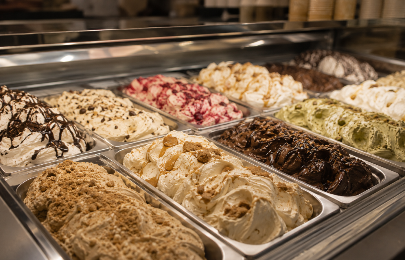 Testei todas as gelatarias da Rua dos Pescadores. Ganhou uma, por causa do cricket.